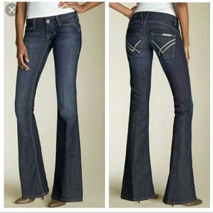 William Rast Belle Flare Ultra Low Rise Jeans